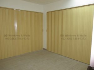 Pine folding door deluxe featured project