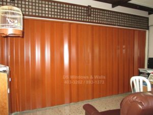 Teak folding door deluxe featured project