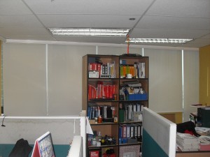 Installed Roller Blinds at Ayala Avenue Makati City