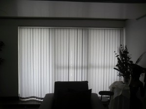 Fabric Vertical Blinds Installed at Makati Cinema Square Tower, Makati City