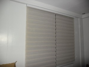 Installation of Combi Double Shade at Las Pinas City, Philippines