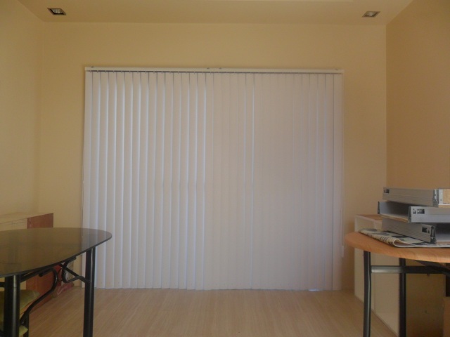PVC Vertical Blinds Installation in Quezon City, Philippines