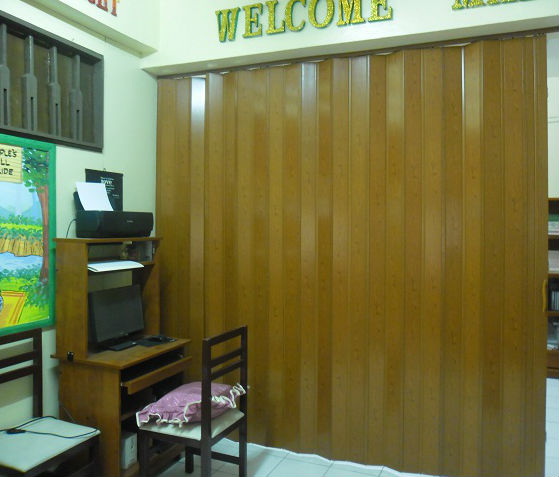 PVC Accordion Door Installation at Makati City, Philippines