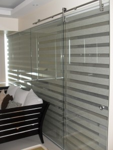 Combi blinds G302 Rattan Installed at Cainta Rizal, Philippines