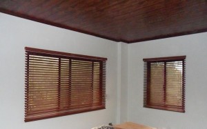 Installation of Fauxwood Blinds at Pioneer Highlands, Mandaluyong City, Philippines