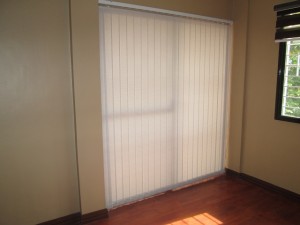 Fabric Vertical Blinds Installed at Las Pinas City, Philippines