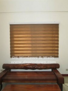 Installed Combi Blinds in West Triangle, Quezon City, Philippines