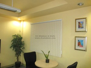PVC Vertical Blinds For Office Receiving Area - Quezon City