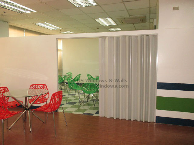 Accordion Door installed at United Hills, Parañaque City