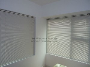 Aluminum Venetian Blinds as Essential Factor For All White Room - Pillar Village, Las Pinas City