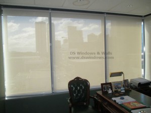 Sunscreen Roller Shade installed at Ortigas Avenue, Pasig City, Metro Manila