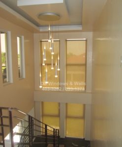 Staircase window shades