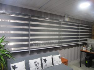 Combination blinds for all types of office space