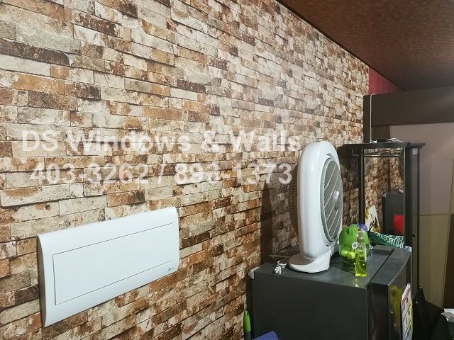 New Bricks Wallpaper Designs Makati City Installations