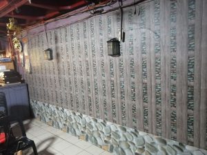 Makati wallpaper installation