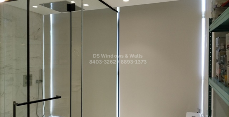 roller shades bathroom